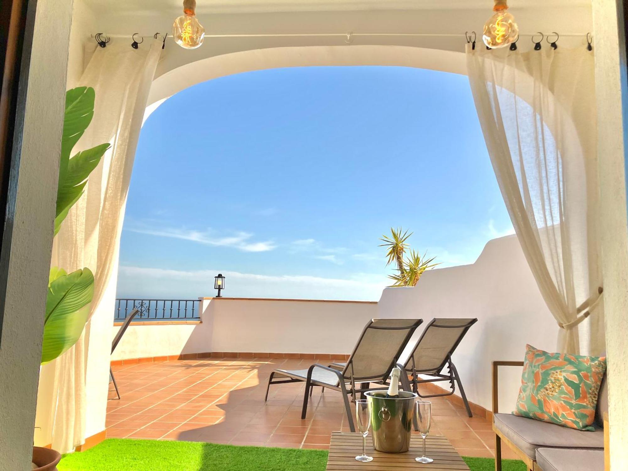 Appartement Buenos Suenos- Balcon De Frigiliana Extérieur photo